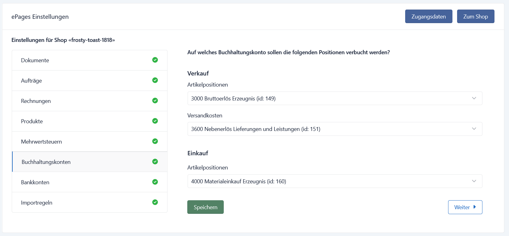 Buchhaltungskonten